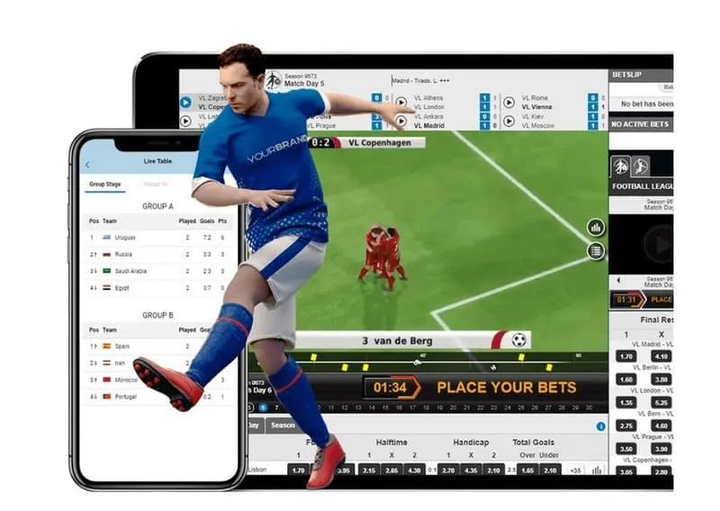 Find out information on how to play Saba virtual football