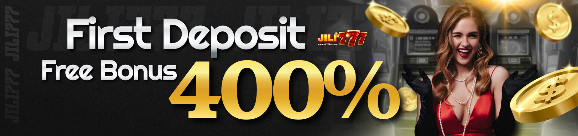 First Deposit Free Bonus 400%