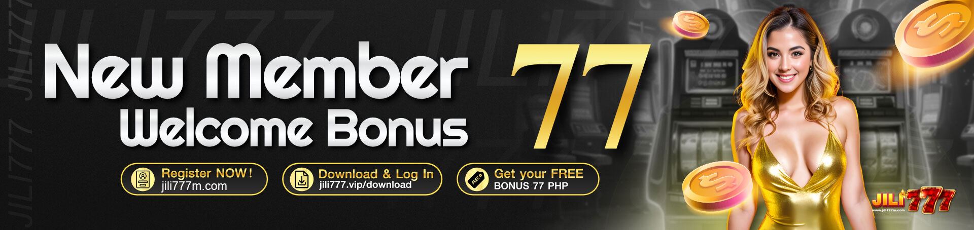 New Member Welcome Bonus 77P